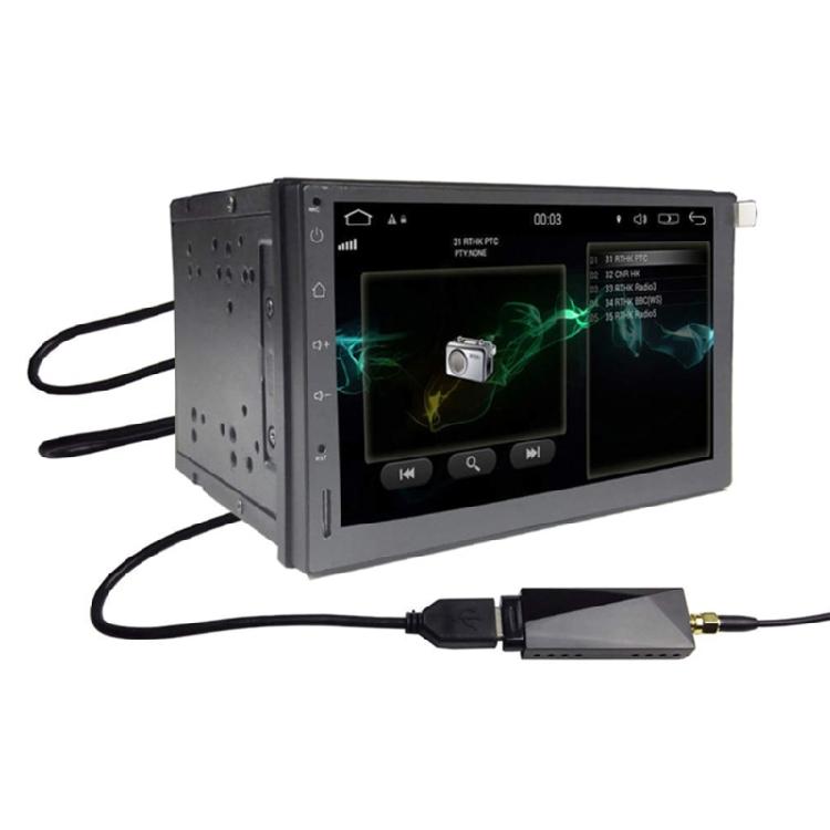 Car Radio Tuner DAB+ Receiver Stereo Receiver DAB+ Antenna with USB Adapter DAB+ Dongle Universal