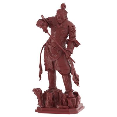 Kaiyodo Estatua de los Cuatro Reyes Celestiales ARTPLA Zochoten Altura total aproximadamente 160 mm Kit de modelo de plástico sin pintar y sin ensamblar AP011 Sin escala