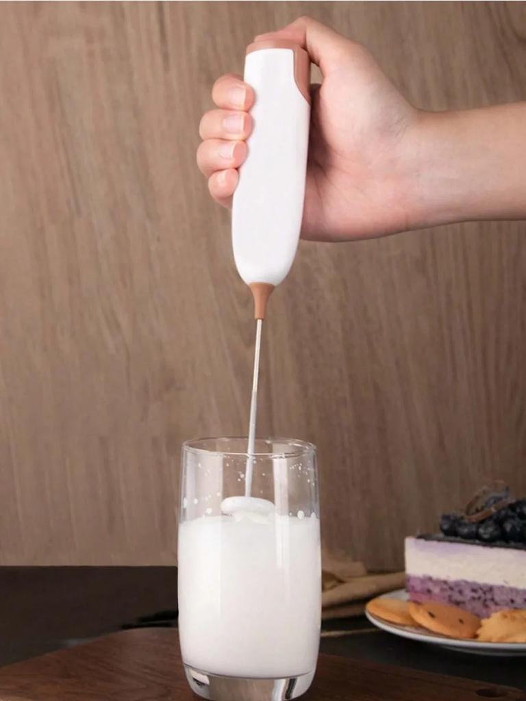 Electric Milk Frother Kitchen Drink Foamer Whisk Mixer Stirrer Coffee Cappuccino Creamer Whisk Frothy Blend Whisker Egg Beater