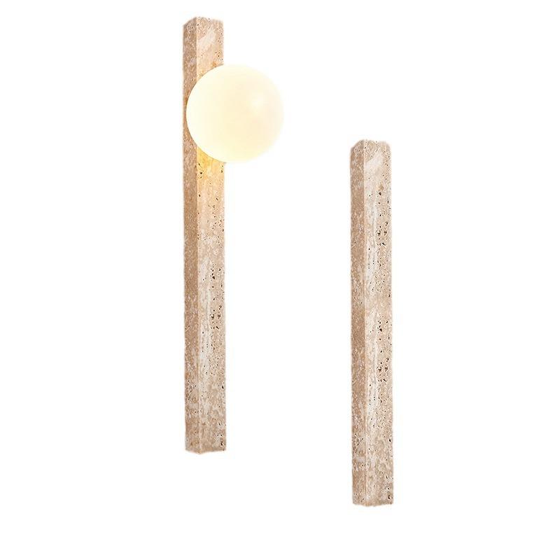 Long Strip Wall Lamp Creative Staircase Bedroom Bedside Wabi Sabi Cream Style Living Room High-end Atmosphere Aisle