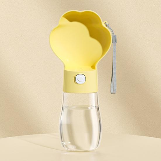 Portable Dog Water Bottle Leak-Proof Water Dispenser with Drinking Bowl Travel Pet Water Bottle for Dogs Cats Outdoor Walking Hiking