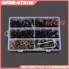 201 PCS Motorcycle Accessories Aluminum Fairing Bolt Screws Kit Fit For YZF 600 1000 R1 R6 R3 R15 R25 T-MAX 530 TMAX 500