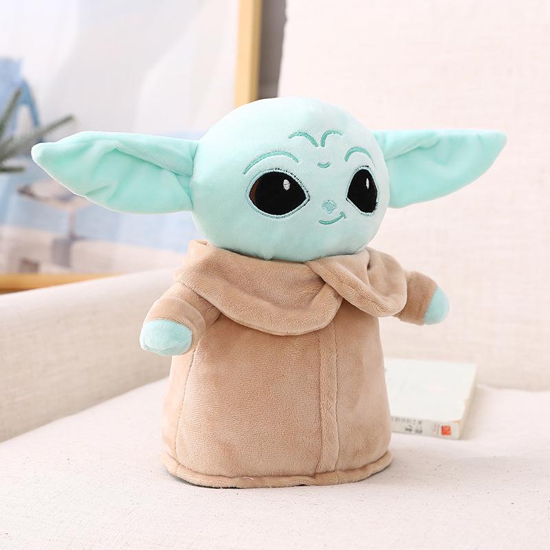 Disney Star Wars Yoda Baby Plush Toy Master Mandalorian Doll Decoration Pillow Kawaii Stuffed Toys Gift Dolls For