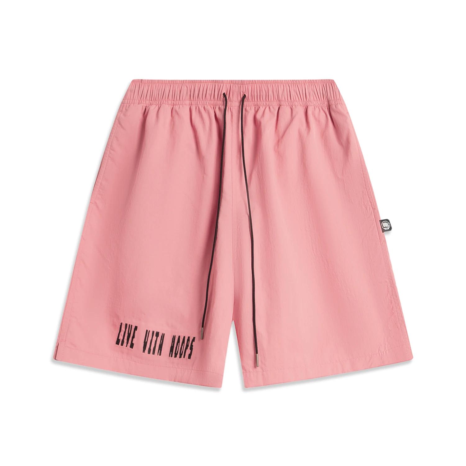 

Li Ning Basketball Series Bad Five Ice Feel Moisture Wicking Comfortable Loose Fit Sports Shorts Men shorts AKSV389-6 3XL