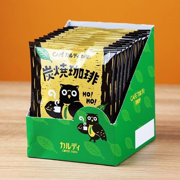 

Kaldi Cafe Kaldi Drip Charcoal Coffee 1 box (10p)