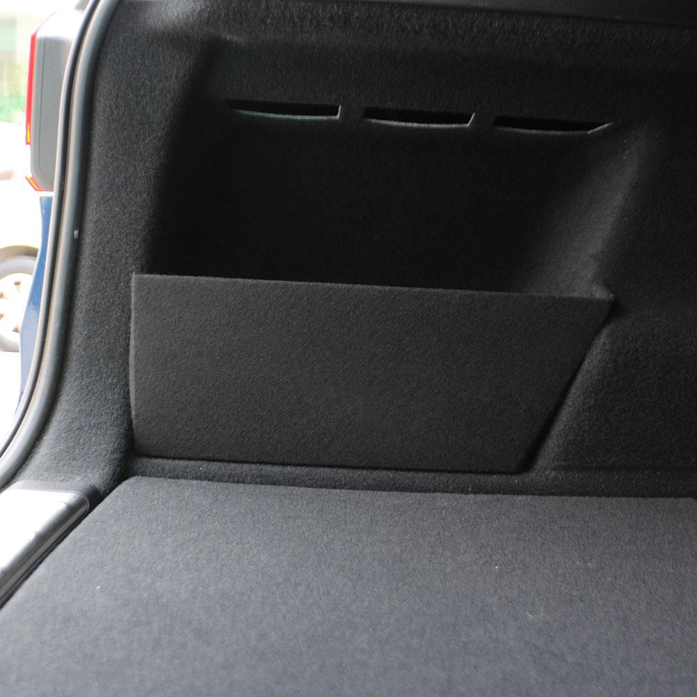 For BMW X1 F48 2016 - 2025 LHD Organizer Bagasjerom Side Skillevegg Bagasjerom Innvendig Oppbevaringsboks Bakplate Tilbehør