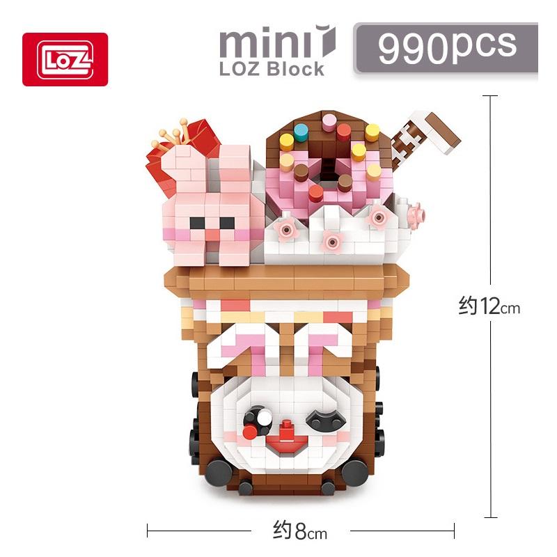 Loz Mini Blocks Beautiful Cartoon Character Cute Girl Small Bricks Brinquedo Boy Gift Girl Present Christmas New Year Goods