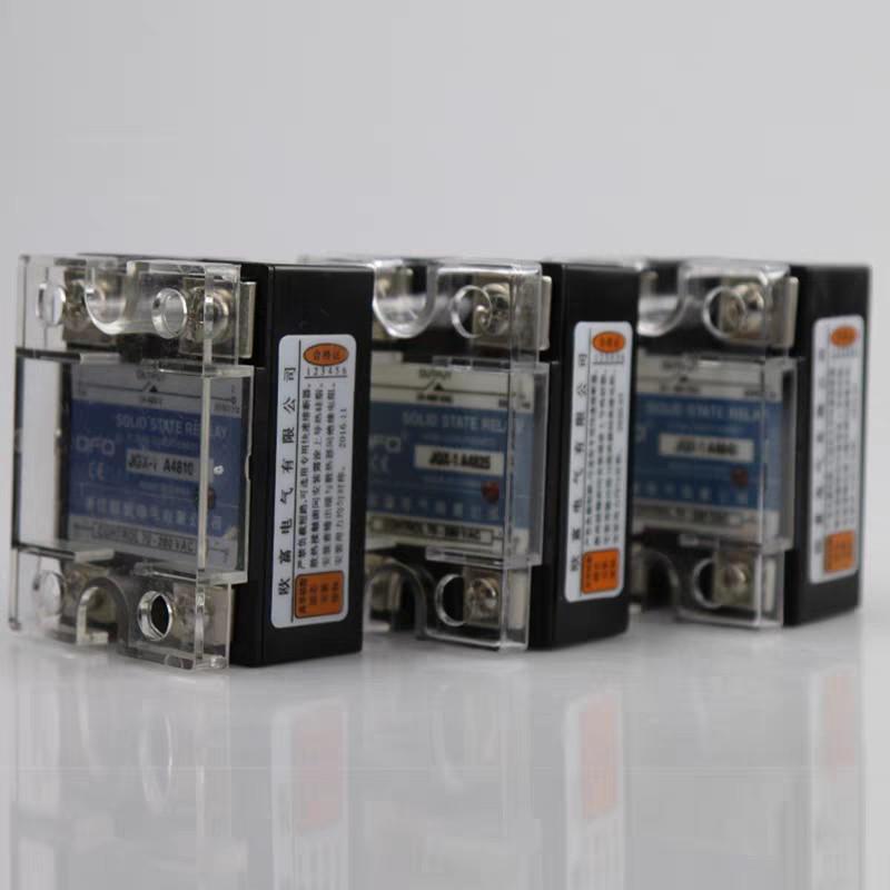 Solid State Relay Oufu OFO JGX-1 A4810 A4825 A4840 A4880, Single-Phase AC