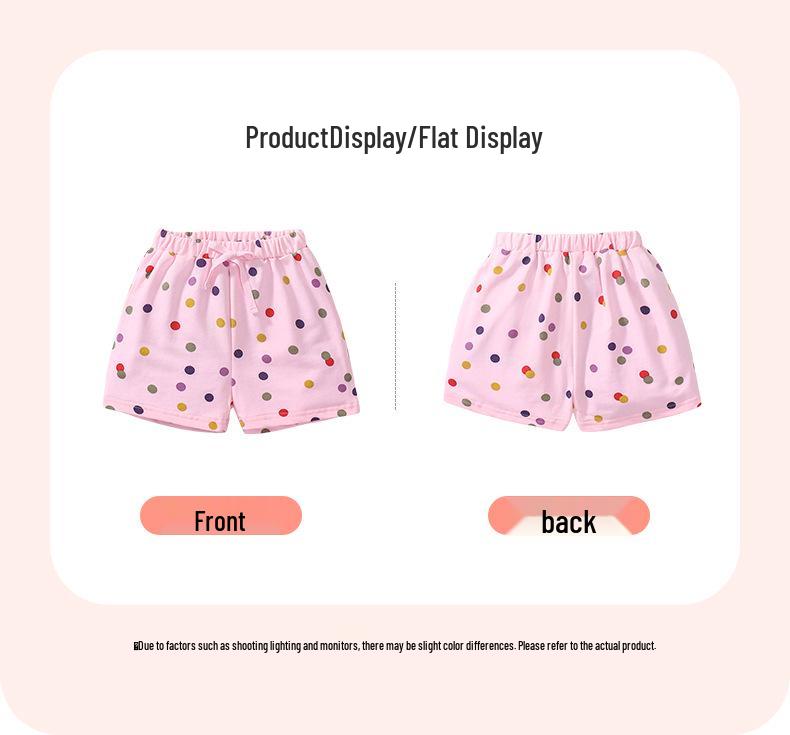 Little Maven Summer Shorts: Cute, Sweet Style Pants for Baby Girls