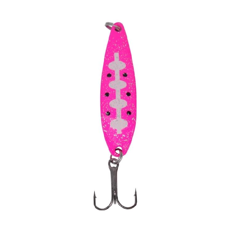 Spoon Metal Construction Spinner Baits Fish Lures Spinner Swimbaits Colorful Sequins Lures Baits Treble Hook Fishhooks
