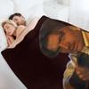 Brendan Fraser Throw Blanket Soft Plaid Furry warm for winter blankets and throws Blankets