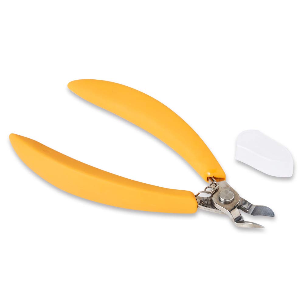 

Aimedia nail clippers that can easily cut toenails nail clippers Long grip Yellow 1 piece Nipper-style Nipper-style
