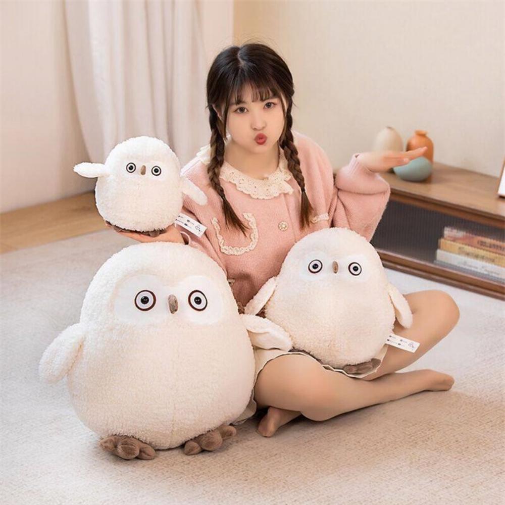 Apollo Owl Plush Doll Snow White Owl Doll