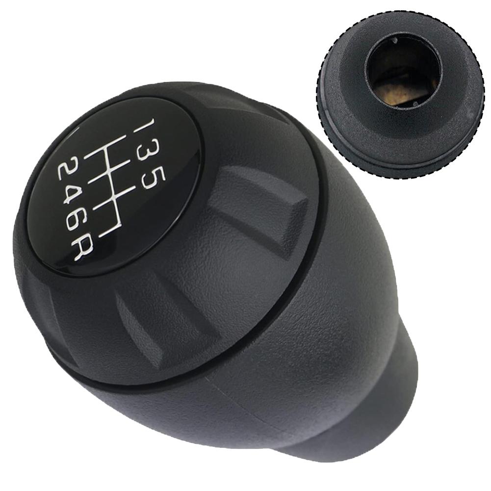 Manual Gear Shift Knob For Jeep For Wrangler JK 2007-2018 6-Speed Transmission Gear Shifter Head Plastic Replacement