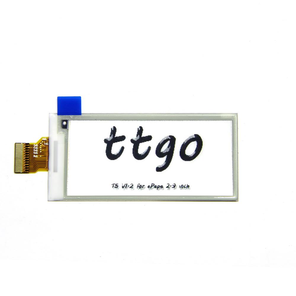 Multi-Size Color E-Ink Module (1.54"/2.13"/2.9") - No Backlight, SPI Communication with Arduino/MCU 32 Dev Resources