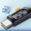 PD100W Type-C To Type-C Fast Charging Cable with Digital Display for Phones and Laptops