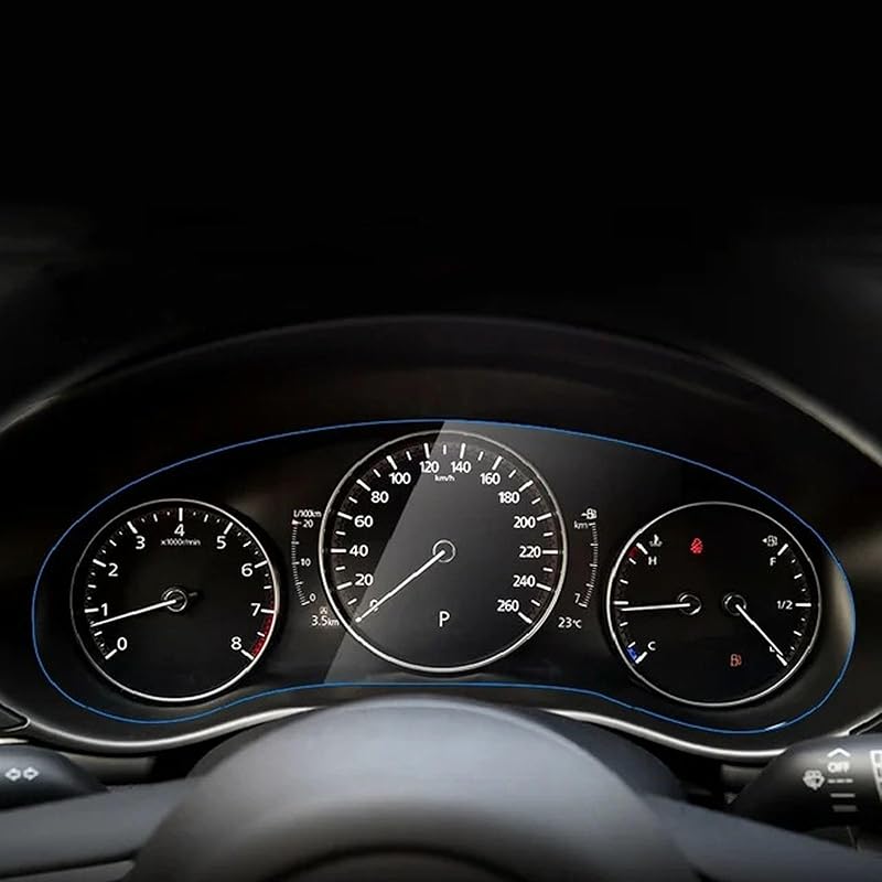 Passend für Mazda 3 Axela 2018-2024 Auto Innenraum Autotür Mittelkonsole Gangschaltung Navigation Transparent TPU Schutzfolie