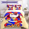 3pcs Custom Name The Amazing Digital Circus Bedding Set Duvet Cover Closure Includes 1 Duvet Cover & 2 Pillowcases, Soft and Comfortable for All Seaso