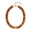 Trendy Acrylic Bead Chokers Necklace Elastic Cord Fit All Neck Size Great For Parties