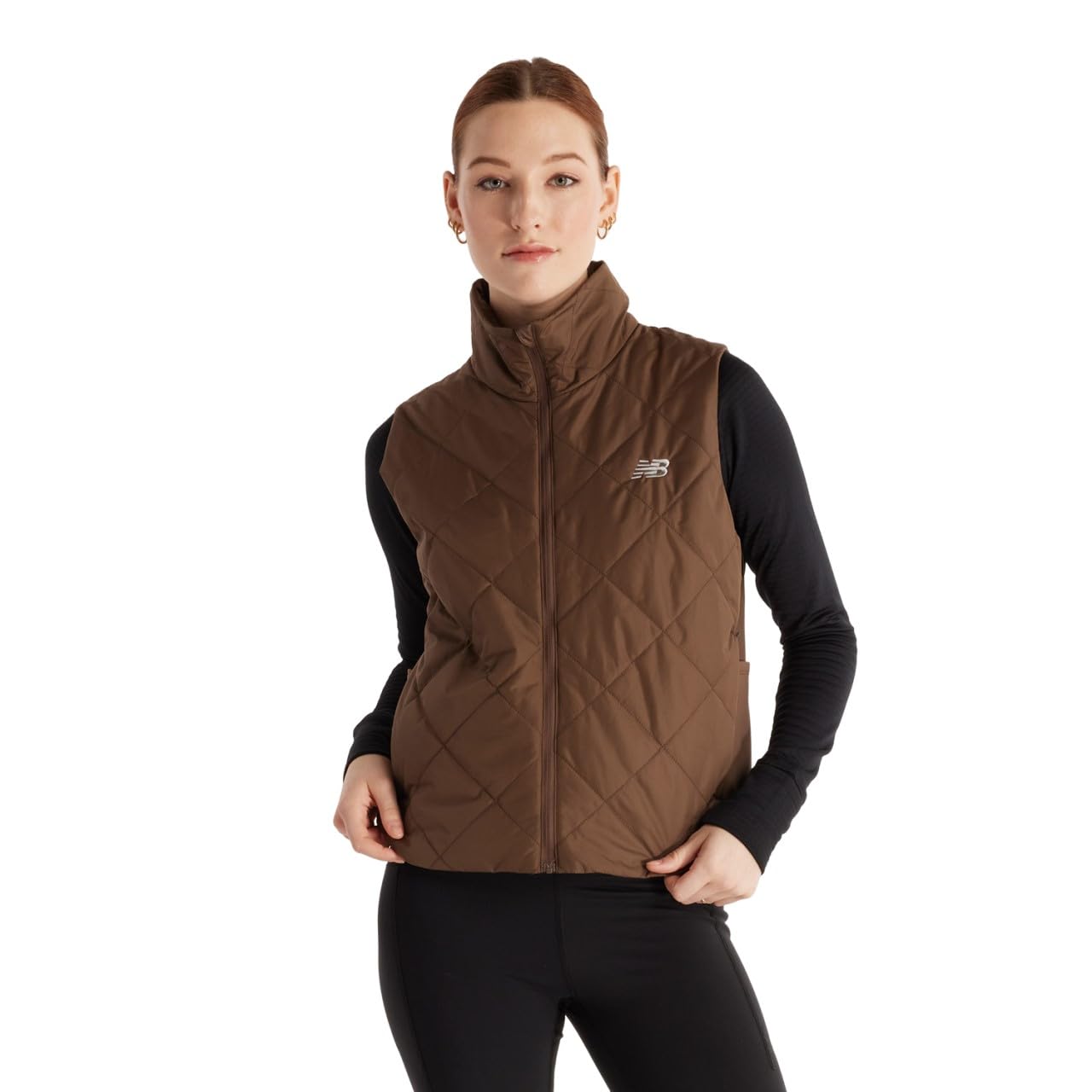 

Quilt Vest DUO [New Balance] Women s (WV43202) (Dark Mushroom)