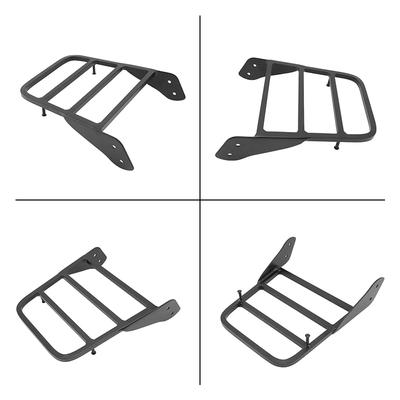Steel Motorcycle Sissy Bar Backrest Rear Luggage Rack Black For Yamaha V-Star 400 650 1100 Dragstar 400 650 XVS 1100
