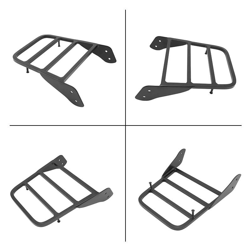 Steel Motorcycle Sissy Bar Backrest Rear Luggage Rack Black For Yamaha V-Star 400 650 1100 Dragstar 400 650 XVS 1100