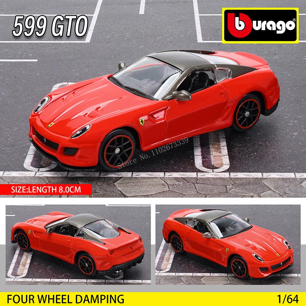 ABAQ1 Bburago 1:64 genuine Ferrari SF90 SP1 458 ENZO F40 F12TDF SF90 car model series children's Christmas boy gift toys