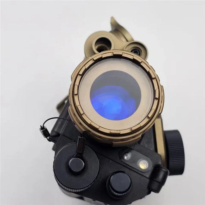Adjustable 1-23Mm Diaphragm Light Shield Aluminum Metal Protection Lens Cover Cap For Night Vision NVG PVS14
