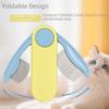 Dense Tooth Cat Flea Comb Foldable Dog Grooming Brush Pet Hair Cleaning Tool  Pet Maintenance