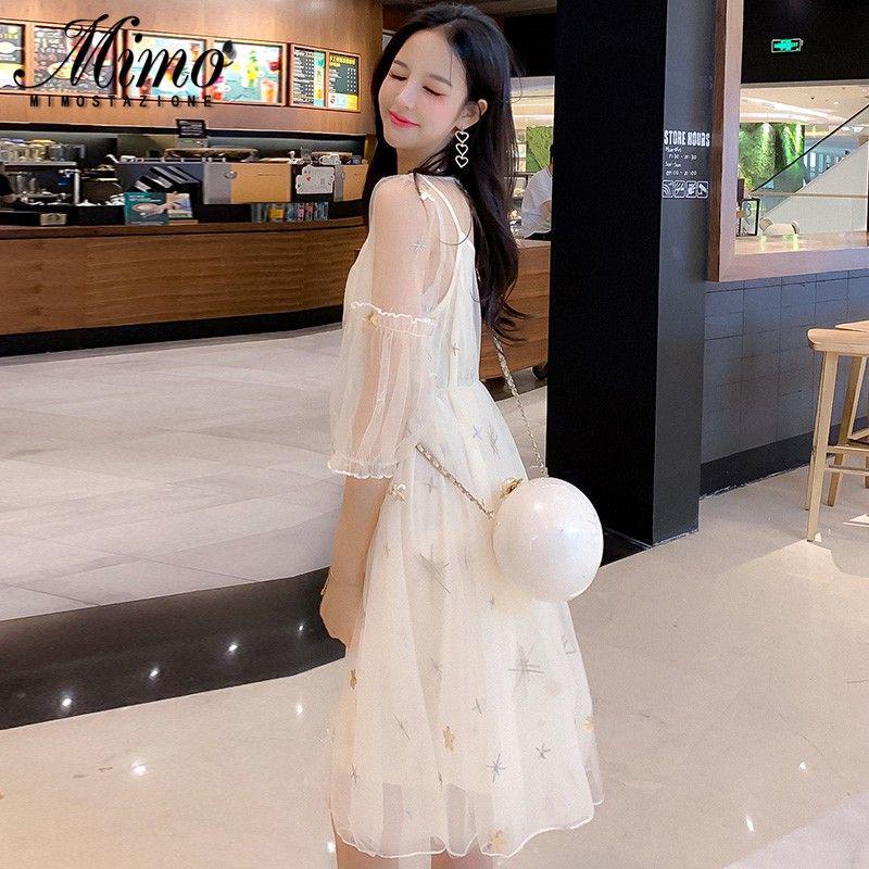 2026 New Women's Small Summer Mori Style Fairy Dress