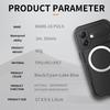 REDPEPPER Etui do iPhone 16 Plus Kompatybilne z MagSafe Wodoodporne IP68 Przezroczyste Etui na Telefon