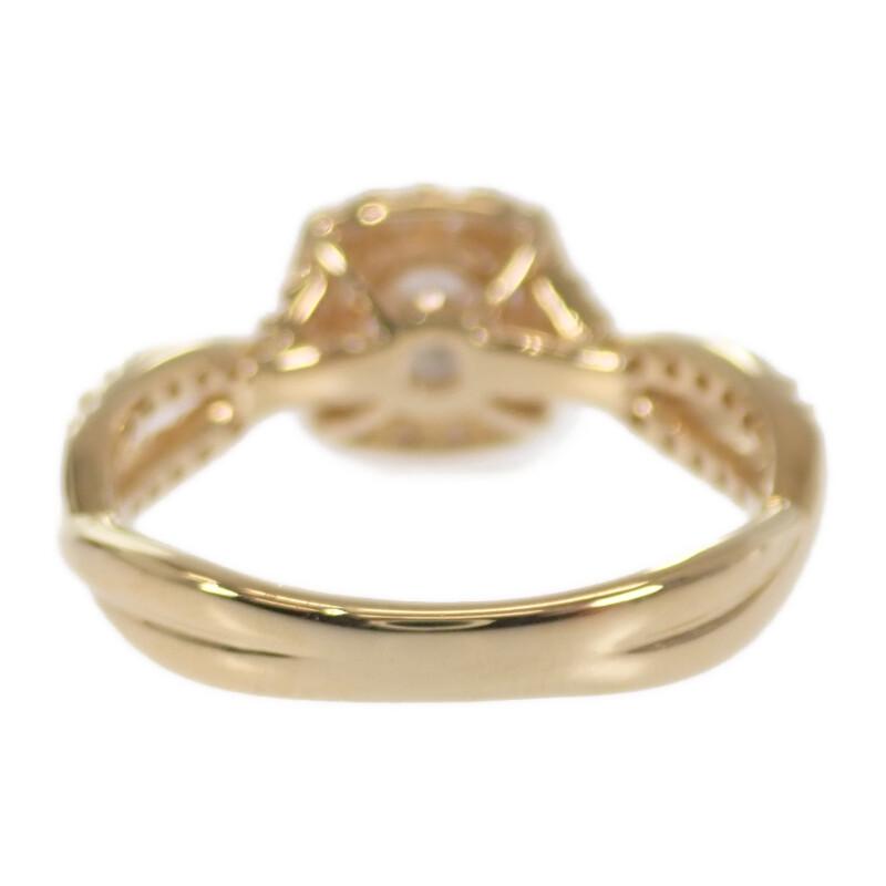 no brand  #12(JP Size) ring K18 yellow gold Women