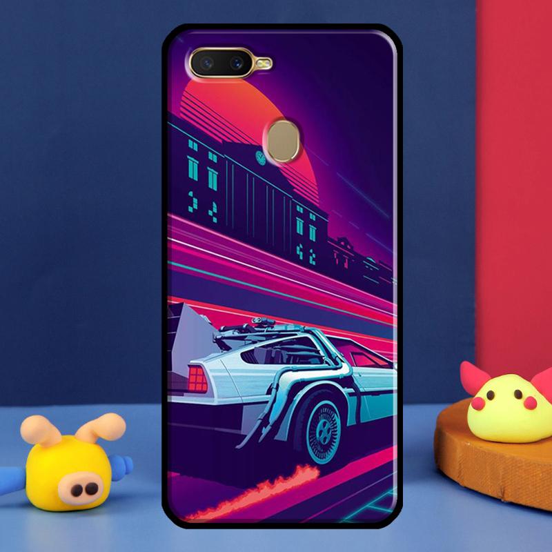 

Back To The Future Time Machine Case For Oppo A91 A5 A9 A16 A76 A96 A58 A78 A98 A52 A72 A74 A94 A54 S A57 A77 A15 A17 Cover OPPO A74 4G