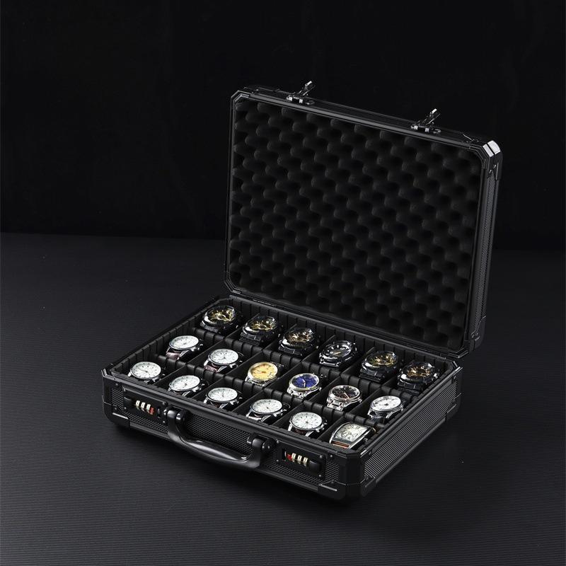 Aluminum Alloy Watch Display and Storage Box