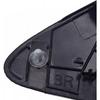 Pair Front Left and Right Rearview Triangle Trim Panel, Side Door Mirror Corner Triangle Fender Cover, Compatible with Toyota Corolla 2008-2013
