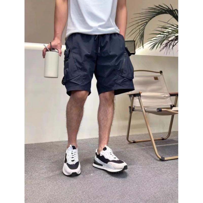 Men's Stylish Summer Workwear Shorts: Quick-Dry Outdoor Sports Shorts with Pockets, Loose-Fit, Breathable Casual Shorts