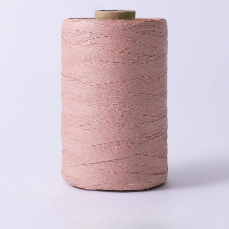 280-300M Natural Paper Raffia Yarn for Hand Knitting Crochet Straw Sandals Summer Hats DIY Hook Bags Cotton Grass Thread