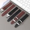 For Swatch SYXS116 GB274/GN239/GB294/287 Ultra-thin Plain Cowhide Genuine Leather Watch Strap 17mm Bracelet Watchband with Tools