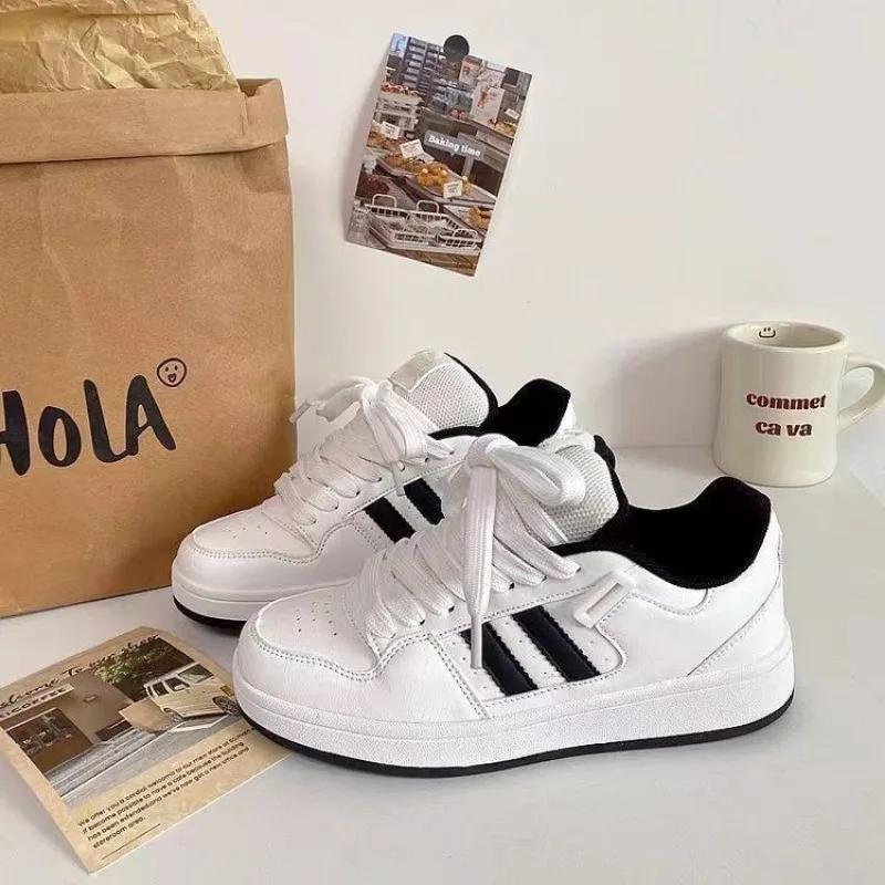 Autumn Women Sneakers Design Skateboard Flats Breathable Running Tennis Sports Shoes Female Casual Comfortable Outdoor Sneakers