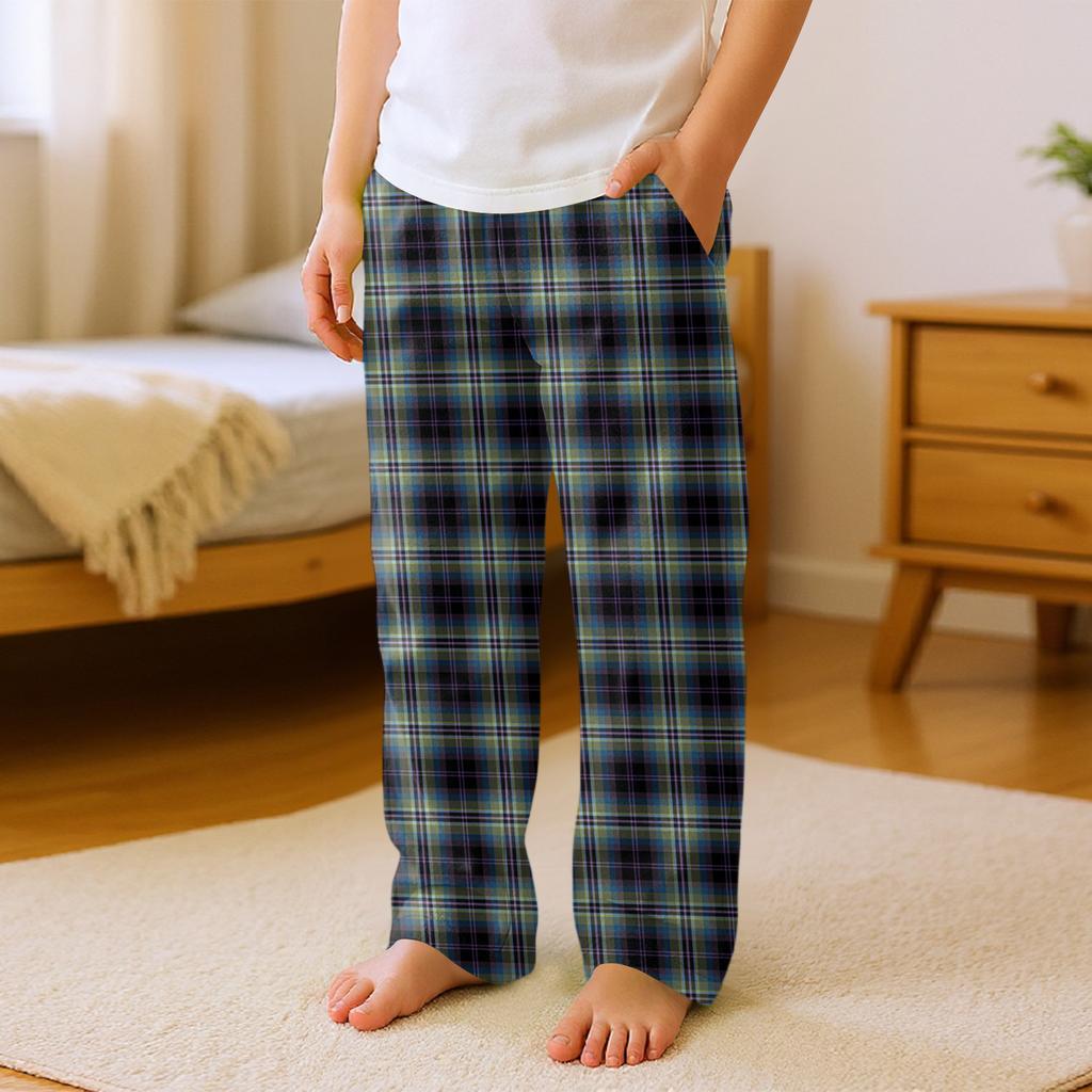 Fashionable Children's Versatile Solid Color Pocket Casual Pants