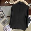 Bayanlar İçin Blazer Takımlar Ceket İlkbahar Sonbahar Resmi Trend İş İlkbahar Günlük Siyah Mini Blazer Takım