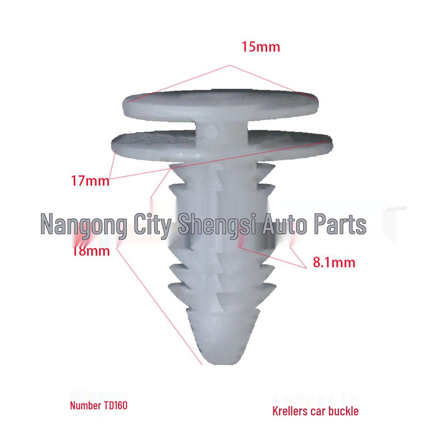 

Комплект клипс и фиксаторов для отделки двери автомобиля Cherokee 10000 Units