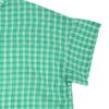 Bluetail Resort Green Check Short Sleeve Shirt Azc4bl01gn