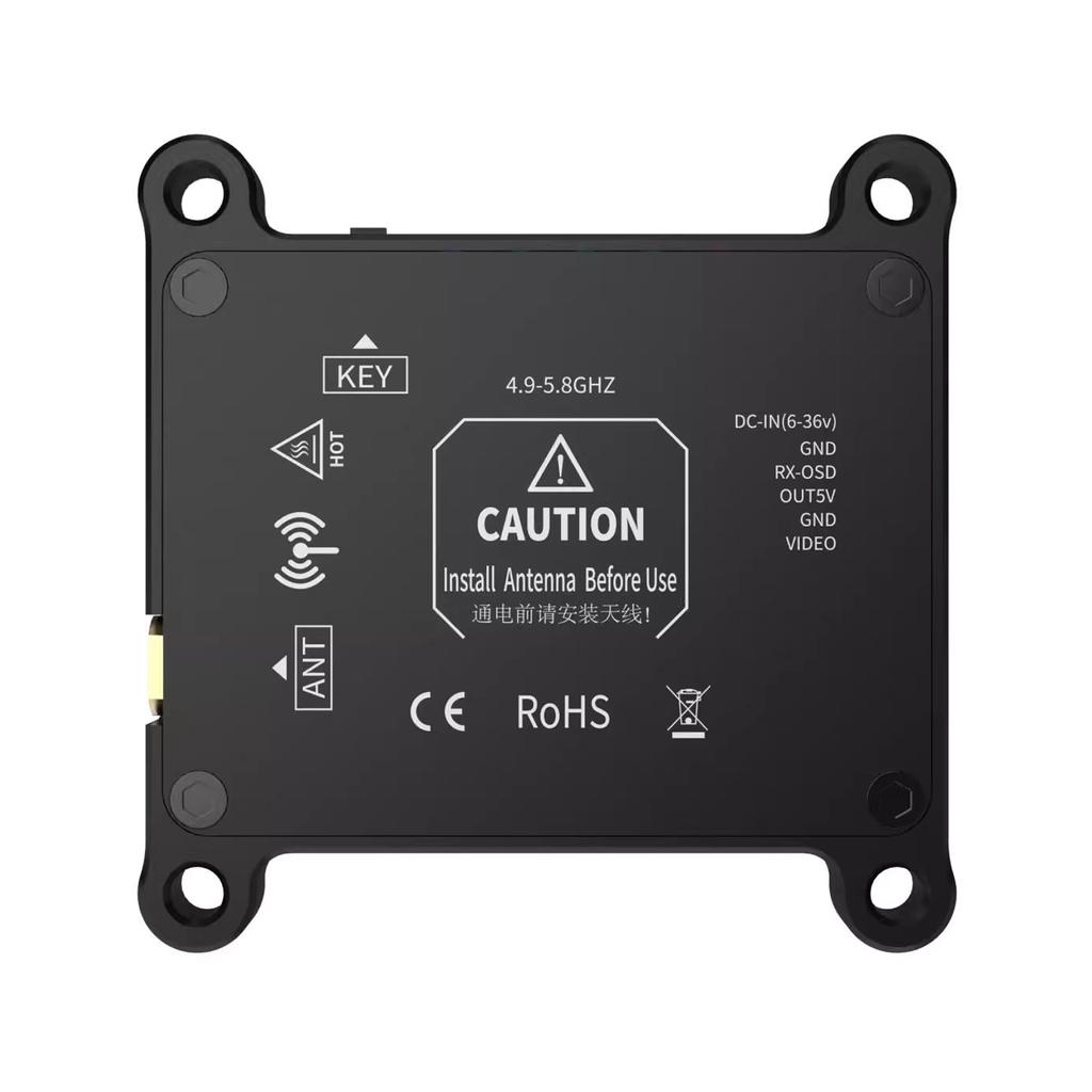 FLYTOP 2,5W 4,9G 5,8G High-Power VTX FPV Model letadla Penetrator Modul pro přenos obrazu 56CH