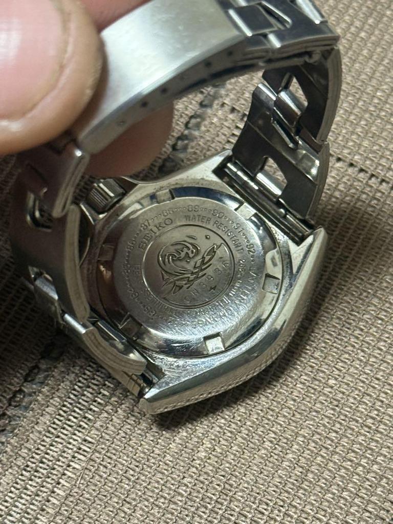 [USED] SEIKO Quartz Watch Black Diver's