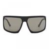 Tom Ford Sunglasses Shield Full Rim  Matte Black Frame And Roviex Mirror Lens Ft106602l Black