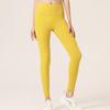 2024 Women's High-Waist Nude Yoga Pants - Peach Hip Tights for Sports & Fitness