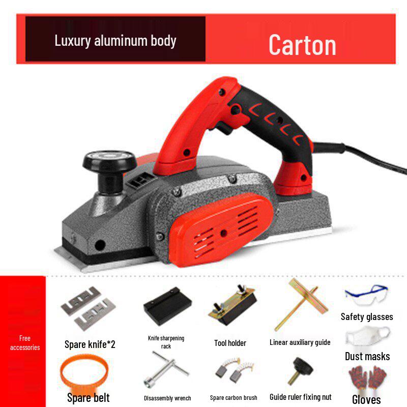 Compact Multi-Functional Electric Woodworking Planer & Thicknesser with Vegetable Cutting Board Feature