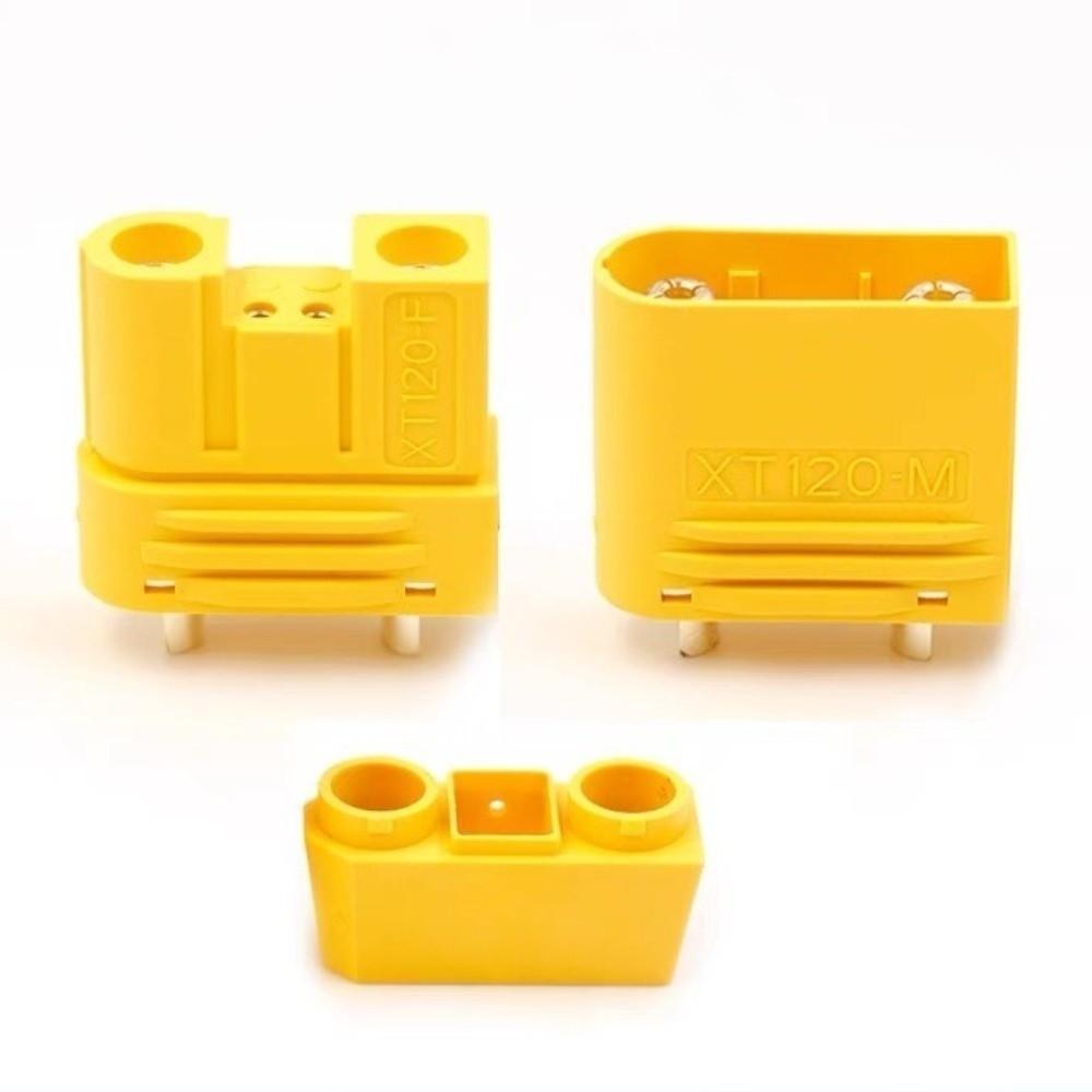 60A High Current LI Battery Connector Gold-Plated Solder Wire Connector RC Accessories