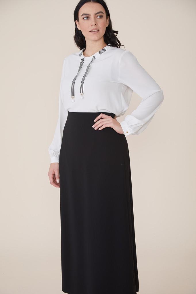 Women's Style Big Size Skirt Plus Size Bell Skirt 778 Etamine Pattern Stone Color